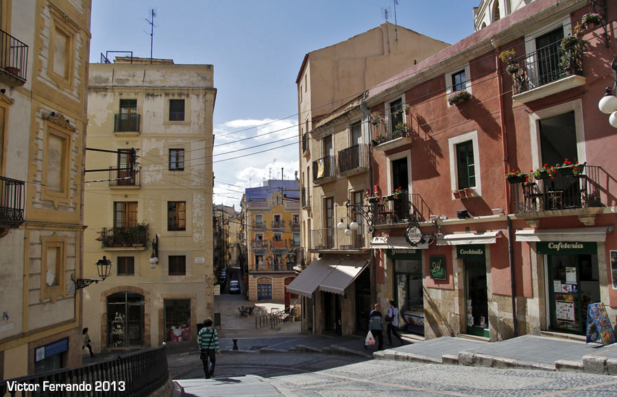 Antiguo de Tarragona, un por la Part Alta de ciudad