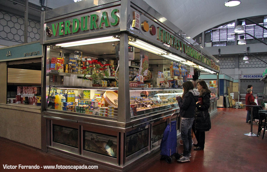 Mercado de la Cebada Madrid
