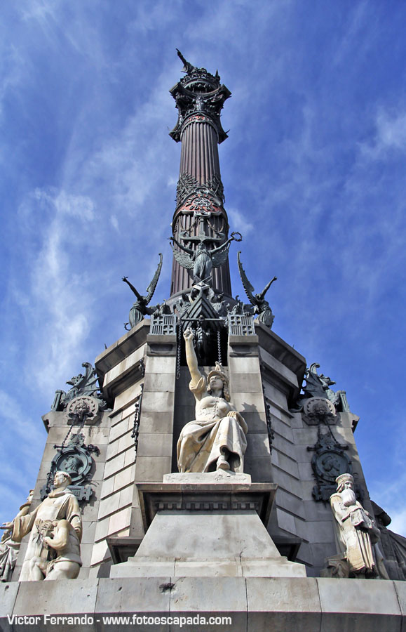 Estatua Colón Barcelona
