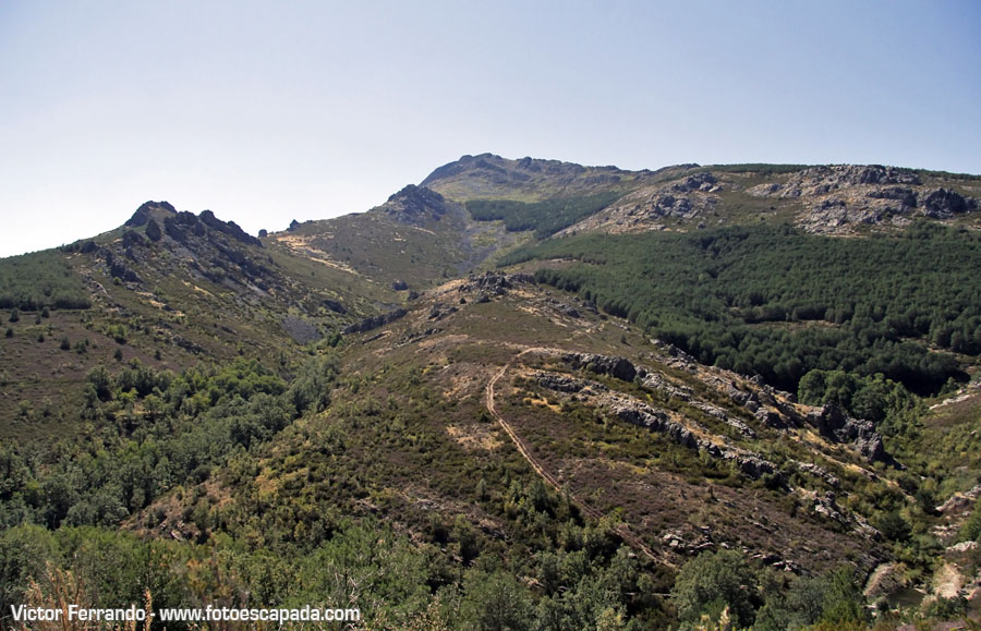 Ruta a la Chorrera de Despeñalagua desde Valverde de los Arroyos