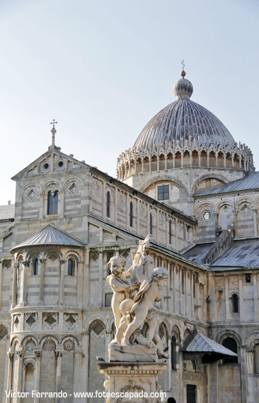 Edificios de la Plaza del Duomo de Pisa