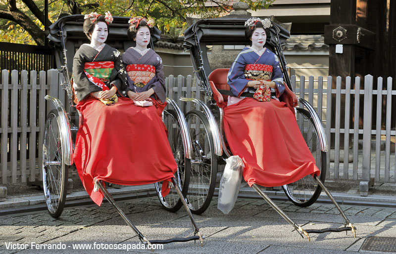Mujeres Maiko Kyoto