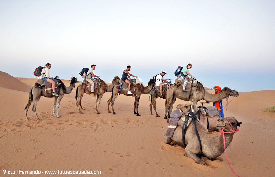 Desierto del Sahara Merzouga desde Marrakech tour de 3 días