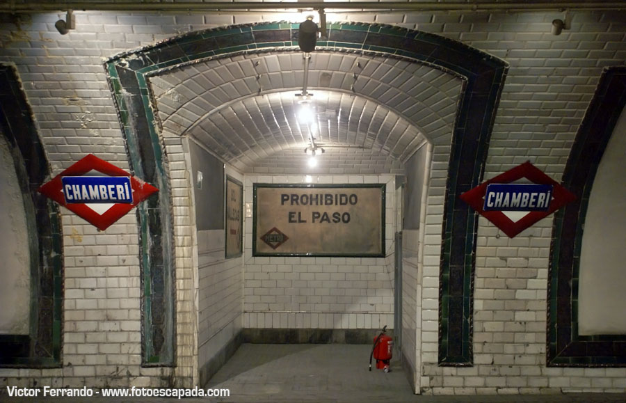 Estación Fantasma del Metro Madrid