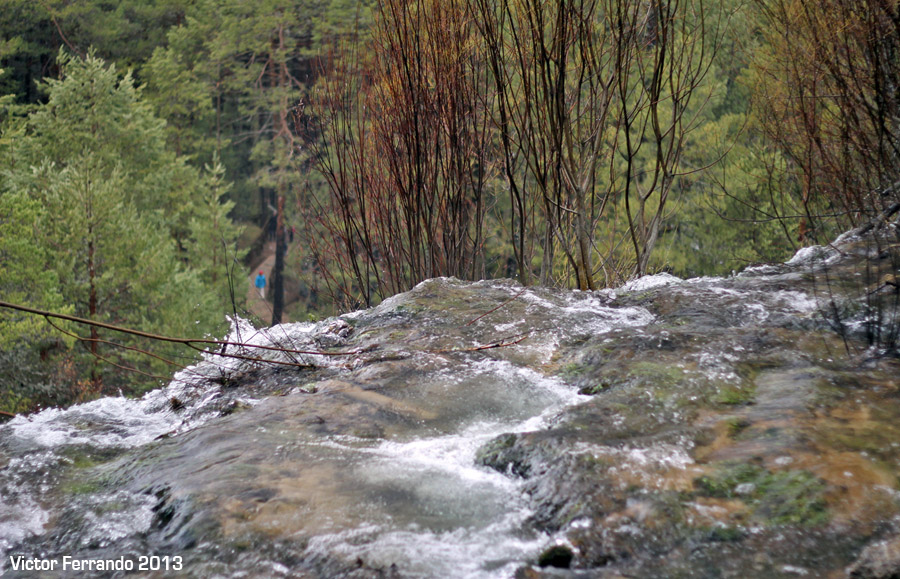 Nacimiento del Rio Cuervo - Cuenca - Cascada Chorrera