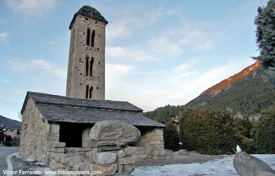 Ermita de Engolasters en Andorra