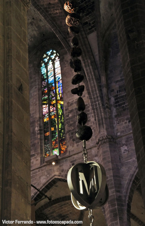 Decoración de la Catedral de Palma de Mallorca