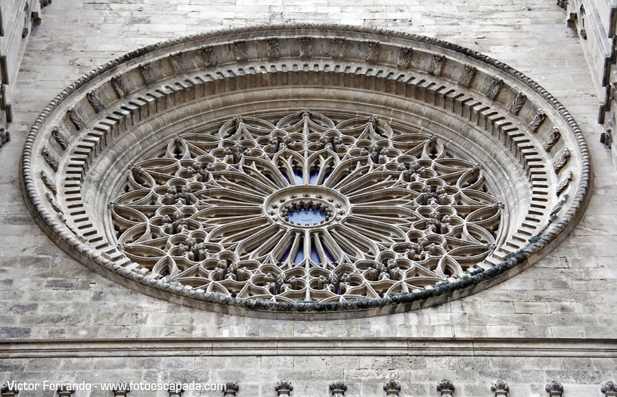 Roseton de la Catedral de Palma de Mallorca