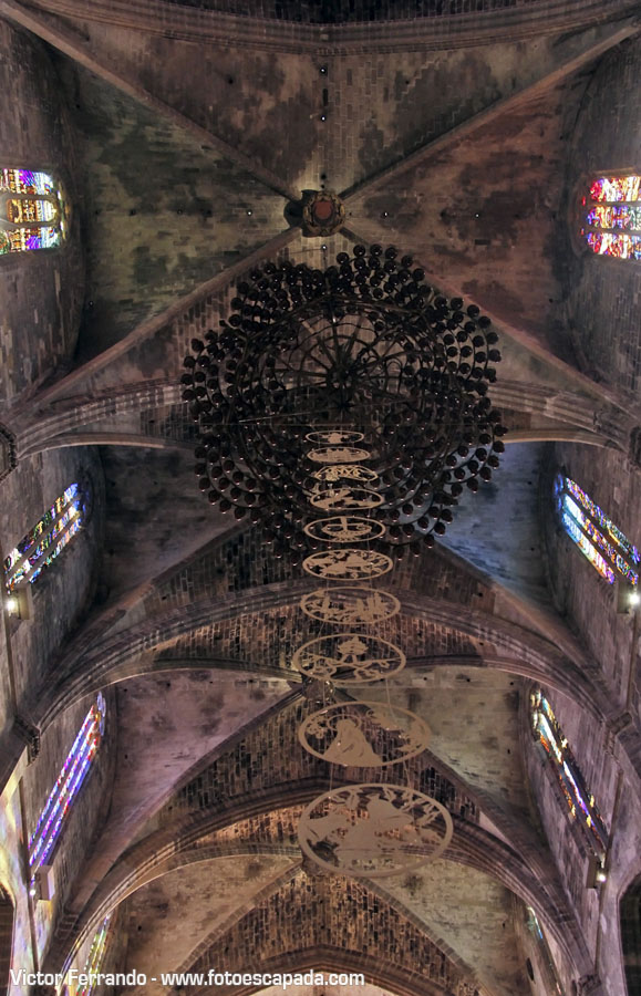 Techos de la Catedral de Palma de Mallorca