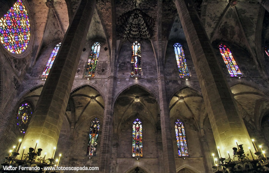 Vidrieras de la Catedral de Palma de Mallorca