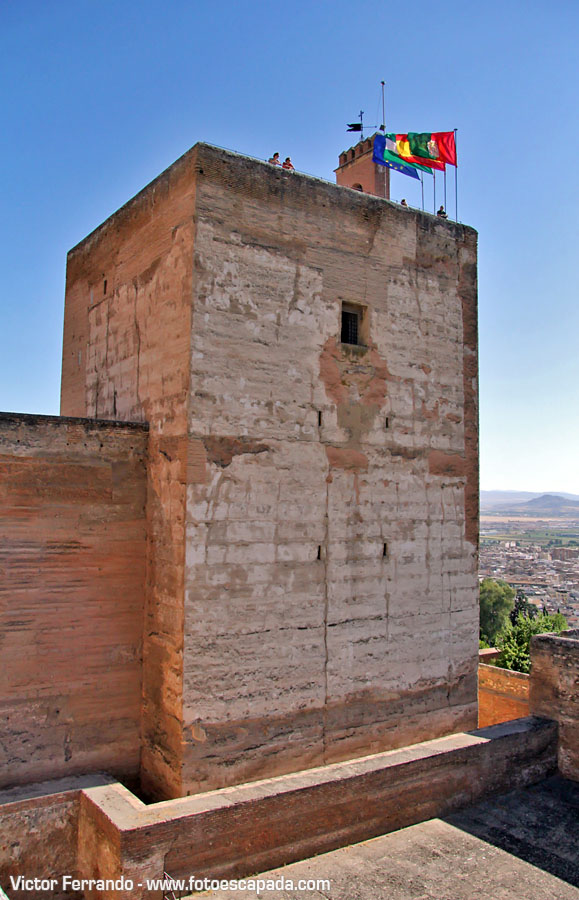 Torres de la Alcazaba de la Alhambra