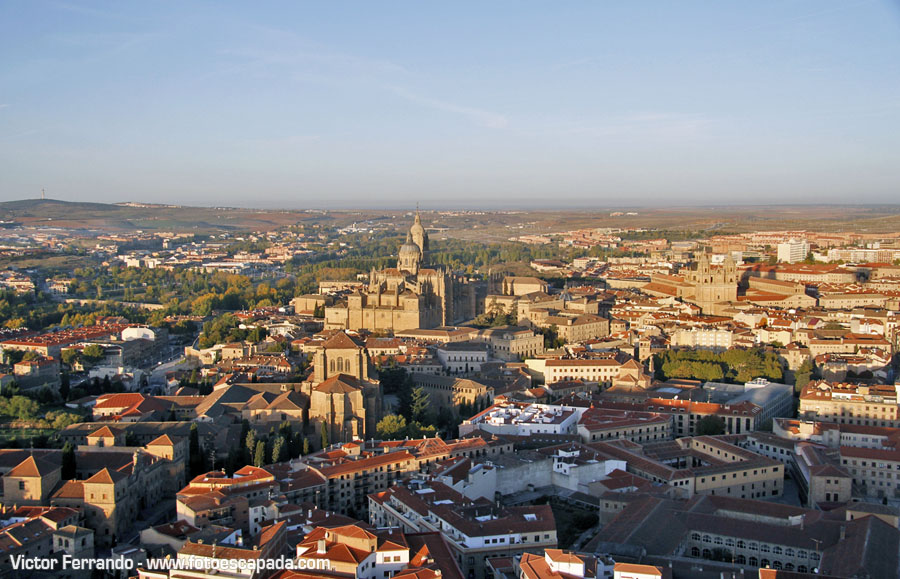 Volar en globo sobre Salamanca