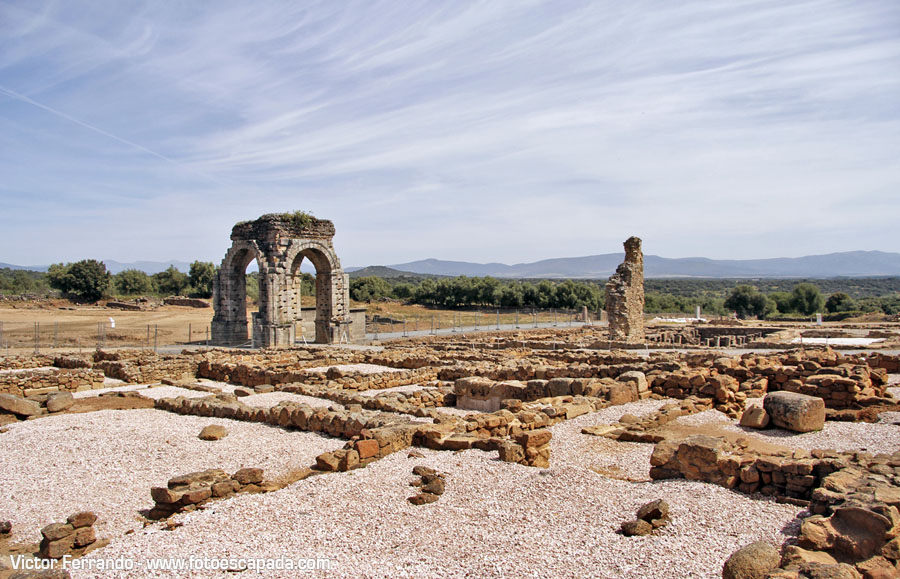 Antigua ciudad romana de Caparra