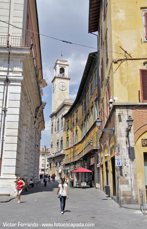 Calles peatonales de Pisa 3