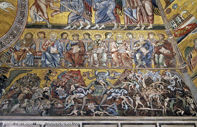 El Juicio Final en el Baptisterio de Florencia