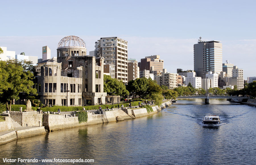 Edificio Cúpula Genbaku en Hiroshima